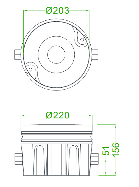 Heliport Aim Point Landing Light