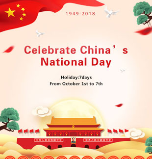 National Day holiday notice