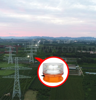 A New Iron Tower Aviation Obstruction Light Project Has Been Finished to Installation