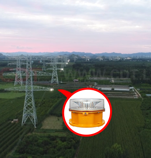 Chinese State Grid Iron Tower Aviation Obstruction Light Project