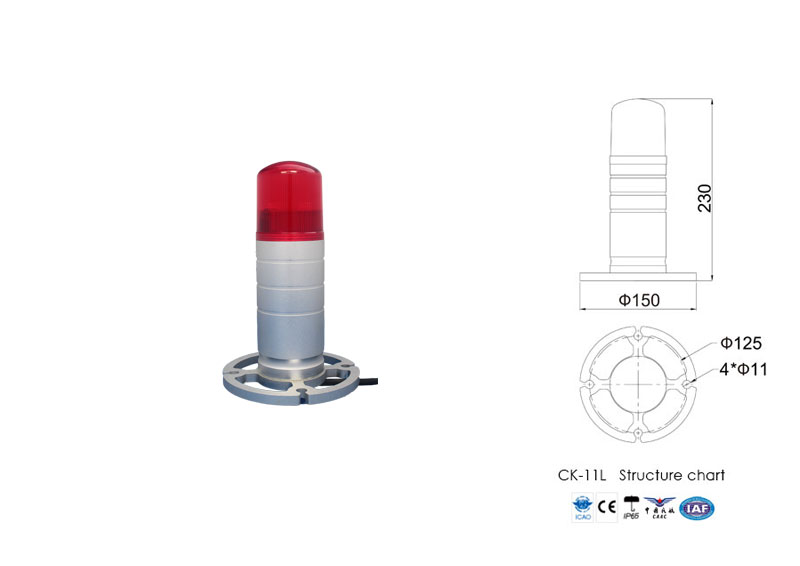 CK-11L type B Low Intensity Aviation Obstruction Light