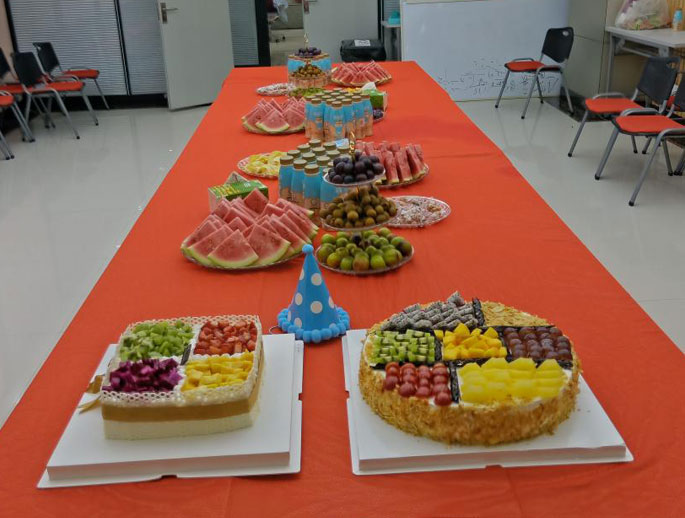 CDT Held a Birthday Party for Their Employees