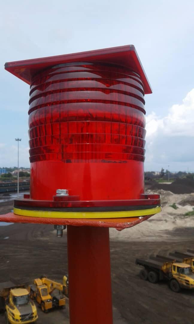 Solar Obstruction Light for Aman Airport