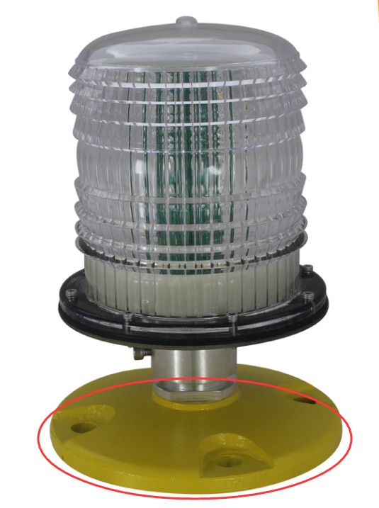 New updated design for Heliport elevated perimeter light LED green helipad edge light to mark the lighting of helipad