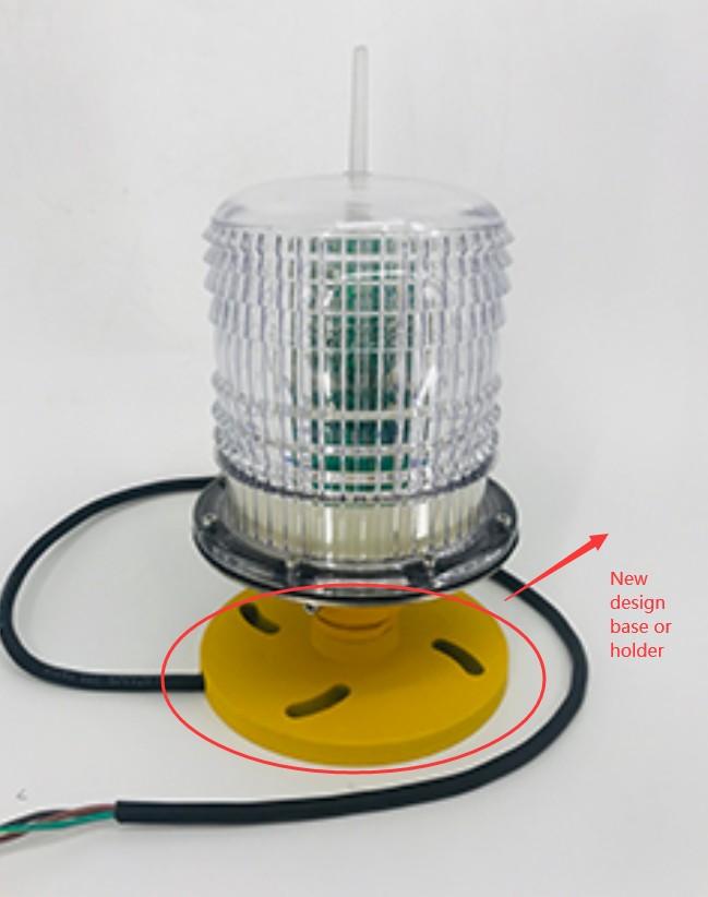 New updated design for Heliport elevated perimeter light LED green helipad edge light to mark the lighting of helipad