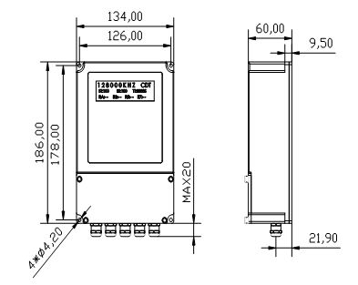 CM-HT12-VHF Heliport Radio Receiver VHF